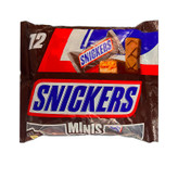 مینی شکلات مغزدار اسنیکرز SNICKERS ( بسته 12 عددی )