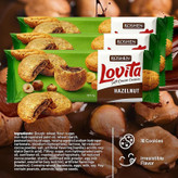 کوکی نرم مغزدار لاویتا روشن Roshen Lovita مدل فندوقی Hazelnut ( بسته 127 گرمی )