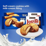 کوکی نرم مغزدار لاویتا روشن Roshen Lovita مدل شیری Milk ( بسته 127 گرمی )
