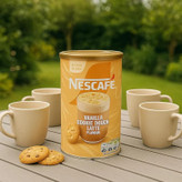 کافی میکس لاته نسکافه Nescafe مدل کوکی وانیلی Vanilla Cookie Dough ( قوطی 260 گرمی )