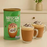 کافی میکس لاته موکا نعنایی نسکافه Nescafe مدل آیرو Aero ( قوطی 260 گرمی )