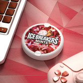 قرص خوشبو کننده دهان بدون قند نعناع آیس بریکرز Ice Breakers با طعم دارچین Cinnamon
