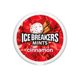 قرص خوشبو کننده دهان بدون قند نعناع آیس بریکرز Ice Breakers با طعم دارچین Cinnamon