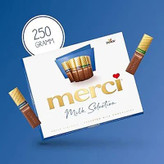 شکلات کادوئی مرسی استورک Storck merci مدل Milk Selection ( جعبه 250 گرمی )