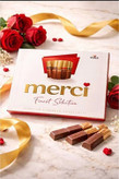 شکلات کادوئی مرسی استورک Storck merci مدل Finest Selection ( جعبه 400 گرمی )