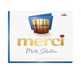 شکلات کادوئی مرسی استورک Storck merci مدل Milk Selection ( جعبه 250 گرمی )