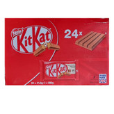 شکلات شیری 4 انگشتی کیت کت نستله Nestle Kit Kat ( جعبه 24 عددی )