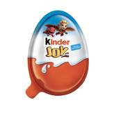 تخم مرغ شانسی شکلاتی کیندر جوی KInder Joy مدل پسرانه ( بسته 3 عددی )