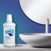 دهانشویه اورال بی Oral B مدل مراقبت از لثه و مینای دندان Gum & enamel Care ( 500 میل )