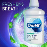 دهانشویه اورال بی Oral B مدل مراقبت از لثه و مینای دندان Gum & enamel Care ( 500 میل )