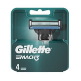 یدک 3 تیغه ژیلت Gillette مدل Mach3 ( بسته 4 عددی )