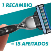 یدک 3 تیغه ژیلت Gillette مدل Mach3 ( بسته 4 عددی )