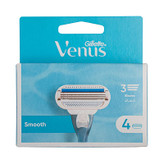 یدک 3 تیغه زنانه ونوس ژیلت Gillette Venus مدل Smooth ( بسته 4 عددی )