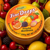 آبنبات ووگی Woogie Fine Drops مدل میکس میوه Frucht ( جعبه 200 گرمی )