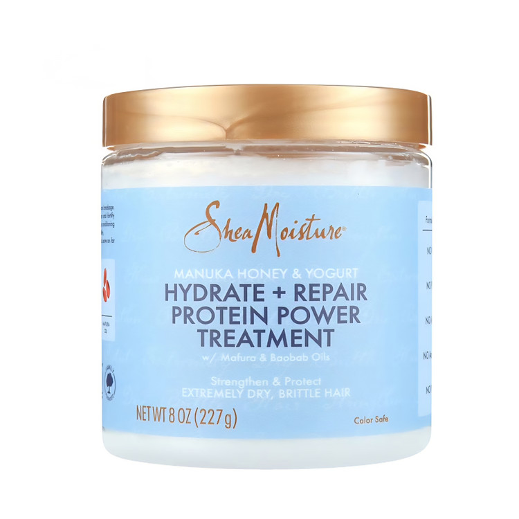 ماسک مو درمانی داخل حمام آبرسان و پروتئین رسان شي مويسچر Shea Moisture