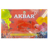 چای تی بگ میوه ای اکبر Akbar مدل Fruit Fiesta ( جعبه ۸۰ عددی )