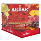 چای تی بگ میوه ای اکبر Akbar مدل Fruit Fiesta ( جعبه ۸۰ عددی )