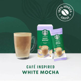 قهوه فوری استارباکس Starbucks مدل وایت موکا White Mocha ( جعبه 5 عددی )