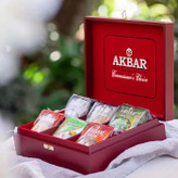 چای تی بگ میکس اکبر Akbar ( جعبه چوبی لوکس 60 عددی )