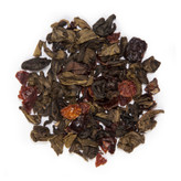 چای سبز میوه ای جاف تی JAF TEA با طعم توت فرنگی و کیوی Strawberry & Kiwi ( پاکت 100 گرمی )