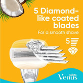 خودتراش 5 تیغه زنانه ونوس ژیلت Gillette Venus مدل Comfortglide Olay