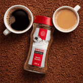 قهوه فوری سوئیسو Swisso مدل ریچ روستن Reich Rosten (شیشه 200 گرمی)