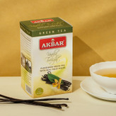 چای سبز تی بگ اکبر Akbar با طعم وانیل Vanilla ( پاکت 20 عددی )
