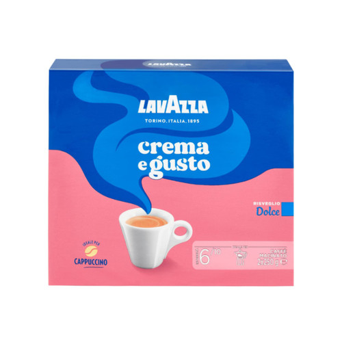 پودر قهوه لاوازا LAVAZZA مدل Crema egusto Dolce ( پاکت 500 گرمی )