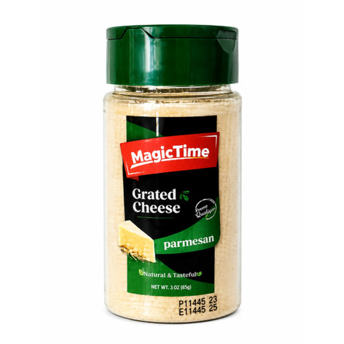 پنیر پارمزان رنده شده مجیک تایم Magic Time Parmesan ( 85 گرمی )