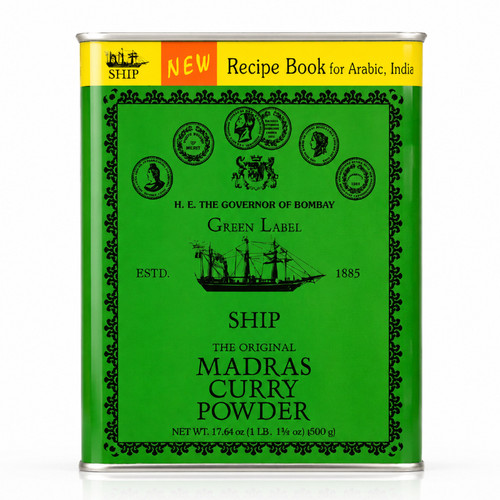 ادویه کاری مدراس شیپ Ship Madras ( قوطی 500 گرمی )