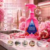 اسپری پاککننده و آنتیباکتریال سطوح آستونیش Astonish با رایحه با رایحه انار و تمشک ( 750 میل )