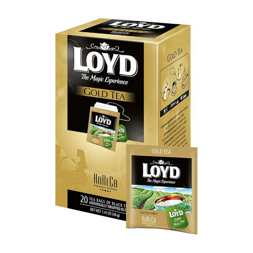 چای تیبگ لوید LOYD مدل Gold Tea ( پاکت 20 عددی )