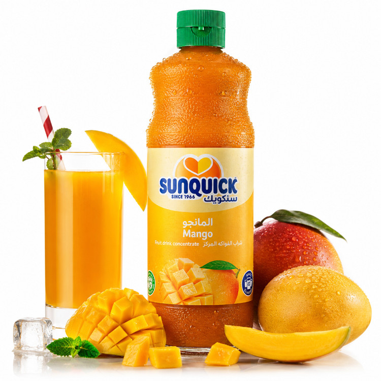 شربت سان کوئیک Sunquick با طعم انبه Mango ( ۸۴۰ میل )