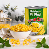 کنسرو ذرت شیرین گلدن الربیع Golden Al Rabie (قوطی ۳ کیلویی)