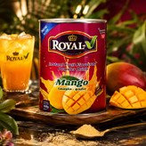 پودر شربت رویال Royal با طعم انبه Mango ( قوطی ۹۰۰ گرمی )