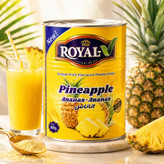پودر شربت رویال Royal با طعم آناناس Pineapple ( قوطی 900 گرمی )