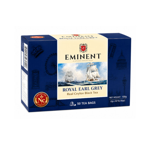 چای تی بگ امیننت Eminent مدل ارل گری Earl Grey ( پاکت 50 عددی )