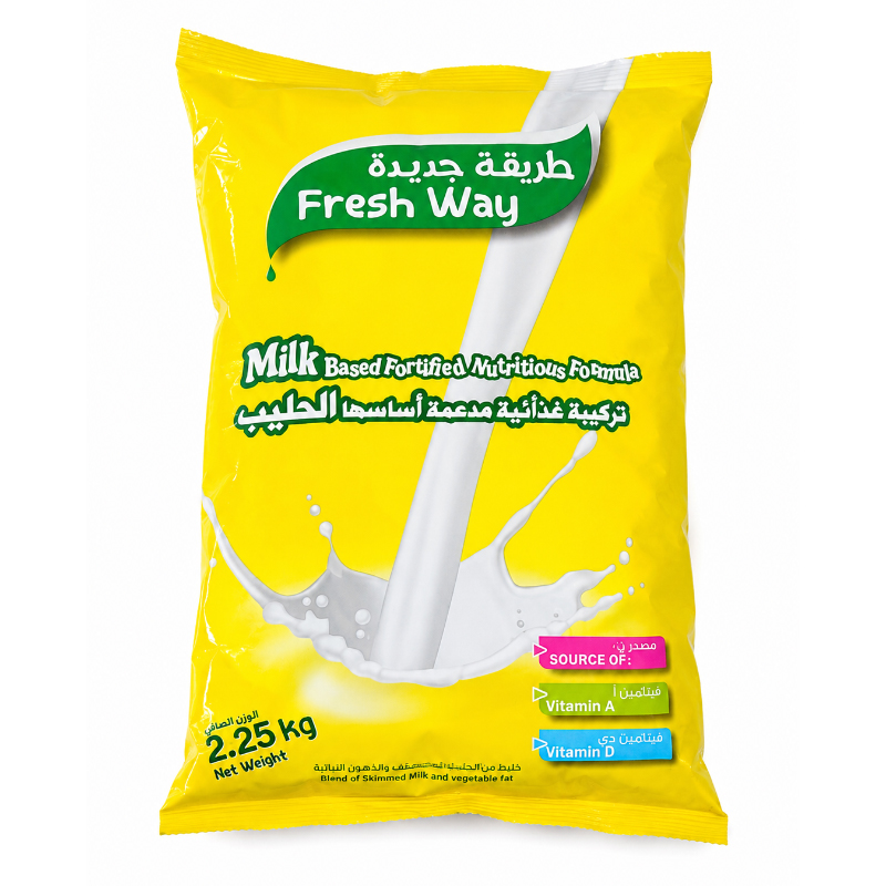 شیر خشک فرش وی Fresh Way مدل Milk Based Fortified Nutritious Formula (۲.۲۵ کیلوگرم)