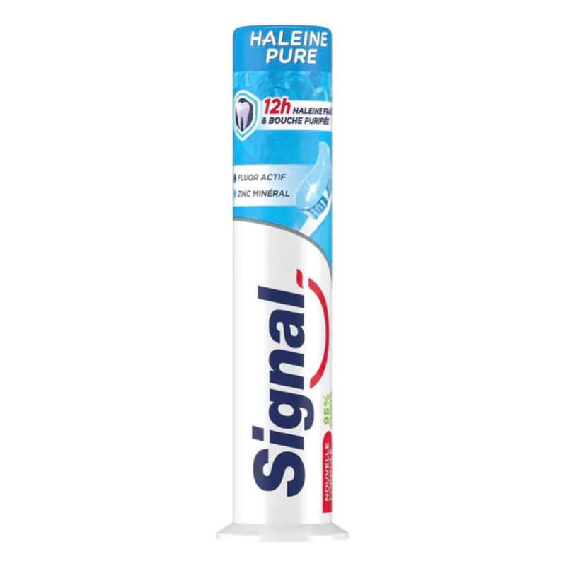 خمیردندان پمپی سیگنال Signal مدل Haleine Pure ( 100 میل )