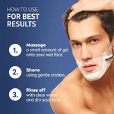 ژل اصلاح مرطوب کننده مردانه نیوآ NIVEA مدل Protect & Care (۲۰۰ میل )