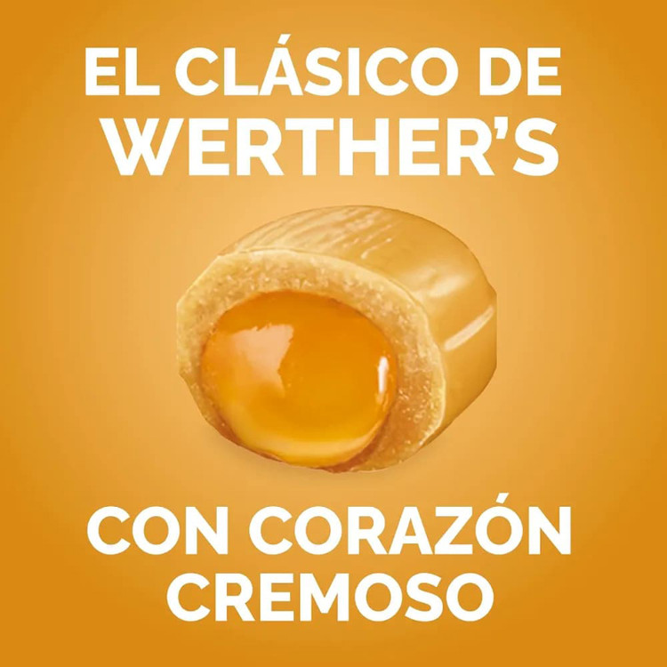تافی کاراملی مغزدار وردرز اورجینال Werther’s Original مدل Creamy Filling ( بسته یک کیلویی )