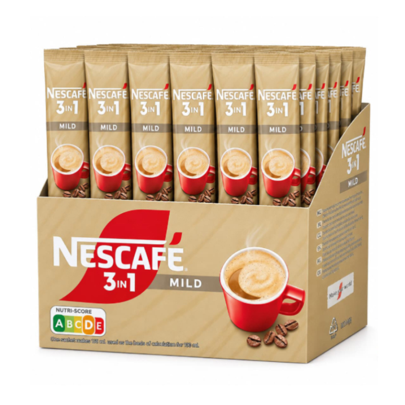 کافی میکس ۳ در ۱ نسکافه Nescafe مدل Mild ( بسته ۲۰ عددی )