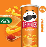 چیپس پرینگلز Pringles با طعم پاپریکا Paprika ( 165 گرم )