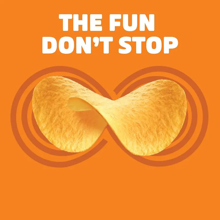 چیپس پرینگلز Pringles با طعم پاپریکا Paprika ( 165 گرم )