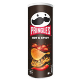چیپس پرینگلز Pringles با طعم تند و ادویه ای Hot & Spicy ( 165 گرم )