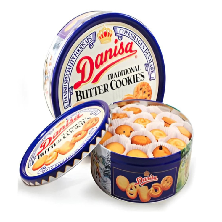 کوکی کرهای سنتی دانیسا Danisa ( جعبه فلزی 375 گرمی )