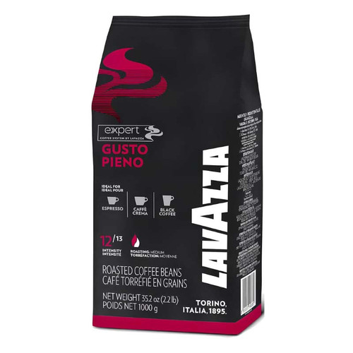 دانه قهوه لاوازا Lavazza مدل Gusto Pieno ( پاکت یک کیلویی )