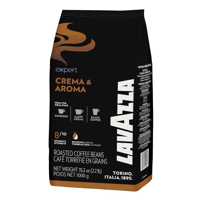 دانه قهوه لاوازا Lavazza مدل Crema & Aroma ( پاکت یک کیلویی )