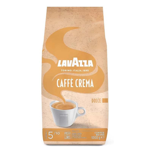 دانه قهوه لاوازا Lavazza مدل Caffe Crema Dolce ( پاکت یک کیلویی )