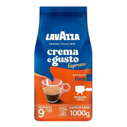 دانه قهوه لاوازا Lavazza مدل Crema e Gusto Espresso Forte